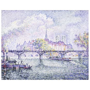 Tableau Le Pont des Arts Paul Signac 50x60cm