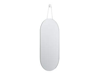 A-WALL MIRROR - Miroir mural en verre blanc 60x30cm