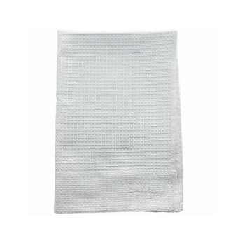 Spa nida - 2 serviettes de toilette nid d'abeille Blanc 50x100 cm
