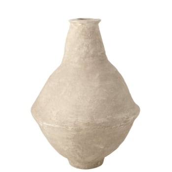 EXTRA CHAD - Vase beige H90cm
