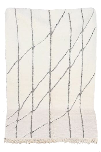 BERBERE - Tapis Berbere marocain pure laine 170 x 234 cm