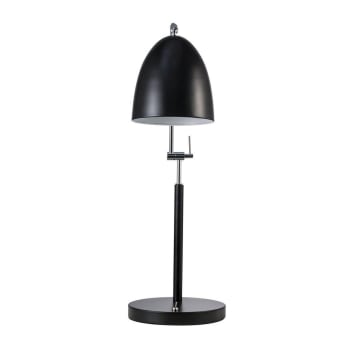 ALEXANDER - Lampe de table juvénile noire avec structure articulée