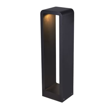 Goobay 59005 – Faro Da Esterno A LED 20 W Con Piede – Luce Da Lavoro IP65, Nero/giallo