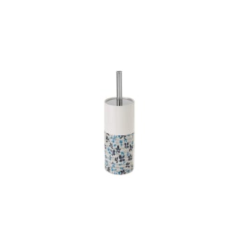 Brosse WC En Céramique FIVE Simply Smart - Hauteur 36 Cm, Blanc, Design élégant