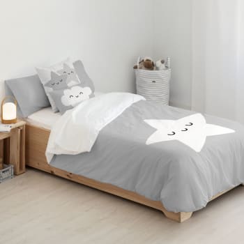 Funda Nordica Cama 135 Infantiles Gato Gris Edredon Cama 135 para Niñas  Niños con Cremallera Suave y cómodo Microfibra Fundas Nordicas 220x240 cm +  2 Fundas de Almohada 50x75 cm : : Hogar y cocina