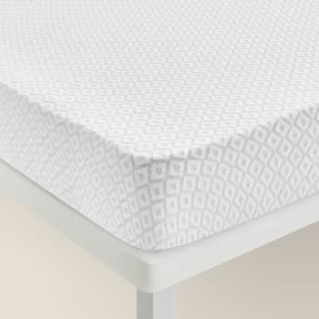 Funda de colchón cutí 100% algodón 150x190/200cm Natural