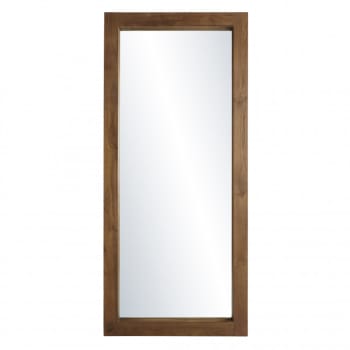 Alida - Miroir rectangulaire en teck 180x80cm