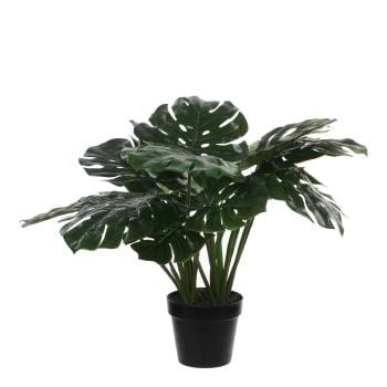 Monstera - Monstera artificiale in vaso alt.60