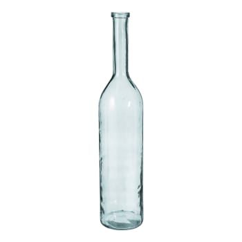 Rioja - Vase bouteille en verre recyclé H100