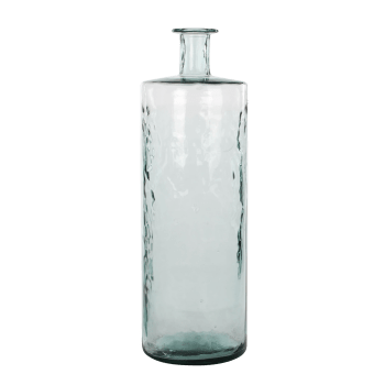 Guan - Vase bouteille en verre recyclé H75
