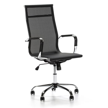 SLIM - Sillón de oficina reclinable, tejido transpirable, altura ajustable