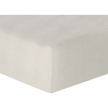 Cubre canape liso algodón. Cubresomier 200x190/200 cm blanco CUBRECANAPE