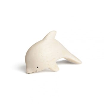 DAUPHIN - Figurine en bois dauphin