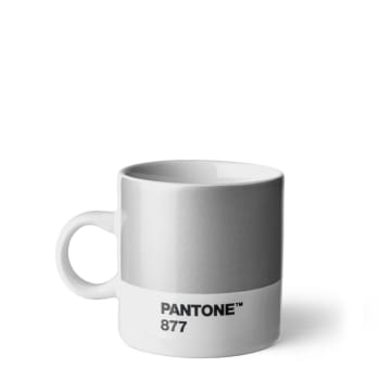 PANTONE - Tasse à expresso Pantone argenté