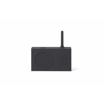 TYKHO 3 - Enceinte Bluetooth et Radio en Gomme Noir