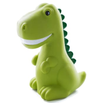 DINOSAURE - Veilleuse dinosaure vert LED H16,5cm