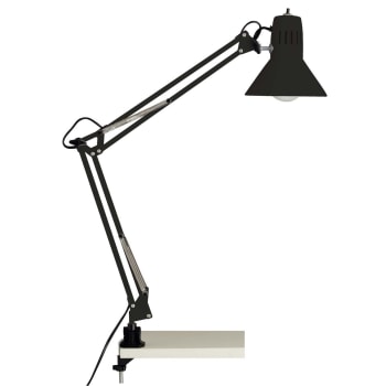 Hobby - Lampe de bureau en métal noir