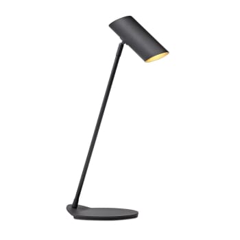 Hester - Lampe de bureau en métal noir