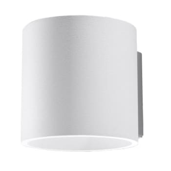 Orbis - Lámpara de pared blanco aluminio  alt. 10 cm