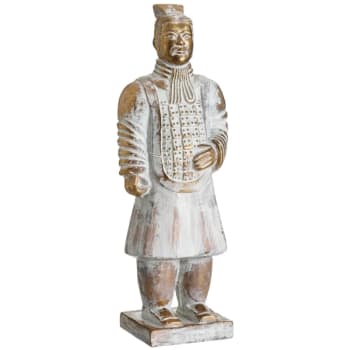 Statuette soldat debout de l'Empereur Qin H28cm