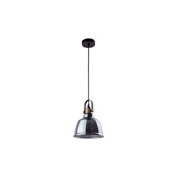 9152 - Lámpara de techo en acero y cristal de 150 cm