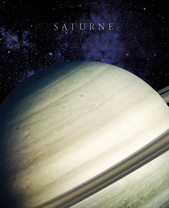 Cuadro Saturno 40 X 50