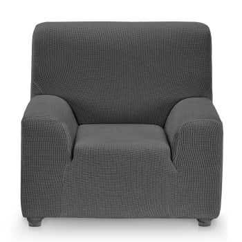 MONACO - Funda de sillón bielástica   gris 70 - 110 cm