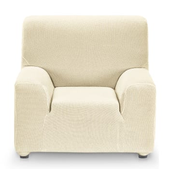 MONACO - Funda de sillón bielástica   marfil 70 - 110 cm