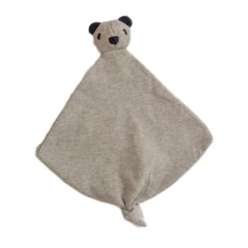 BEBE - Doudou Teddy Bear 100% coton gris