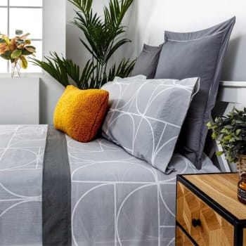 Juego De Sábanas De 4 Piezas Hechas De 100% Algodón Orgánico De 800 Hilos, Ropa De Cama Y Fundas De Almohada, Juego De Sábanas Tamaño King Y Blanco, Sábanas Elásticas Súper