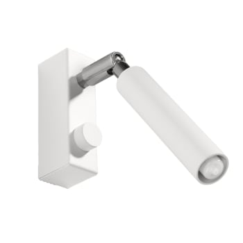 Eyetech - Lámpara de pared blanco acero  alt. 20 cm