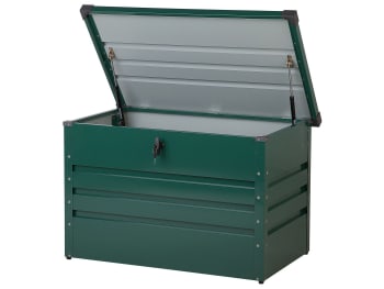 Cebrosa - Auflagenbox Stahl dunkelgrün 100 x 62 cm