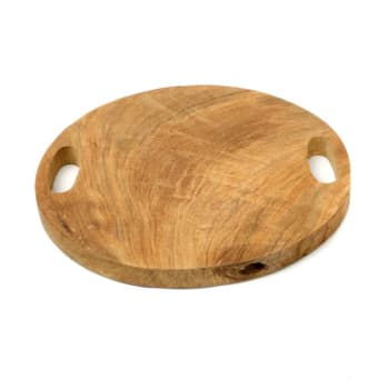 TEAK ROOT - Vassoio in legno di teak grande