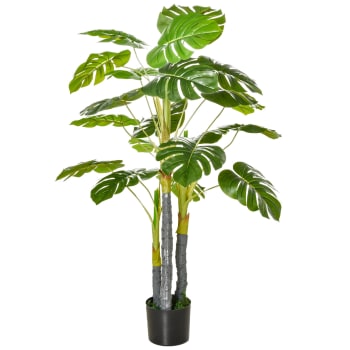 Planta artificial 17 x 17 x 120 cm color verde