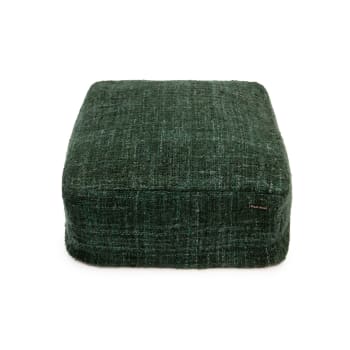 Oh my gee - Pouf in cotone verde