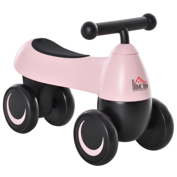 Correpasillos de equilibrio para niños 54 x 26 x 38 cm color rosa