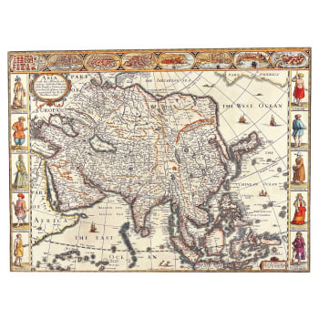 Stampa su tela - Mappa Antica No. 46 cm. 40x50