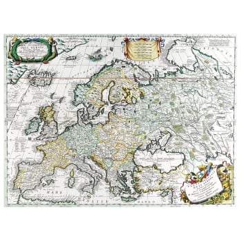 Tableau - Cartographie - Ancienne Carte No. 16 40x50cm