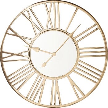 Giant - Horloge en acier doré D80