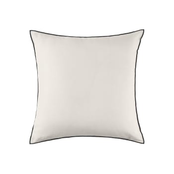 Carlina - Housse de coussin en lin beige 50x50 cm