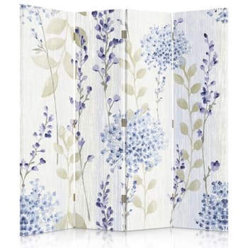 Paravent - Cloison Country Blossoms 145x180cm (4 volets)