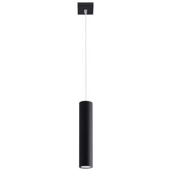 Lagos - Lámpara colgante negro acero  alt. 100 cm