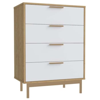 Fyn - Commode scandinave finitions rose gold