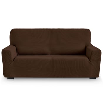 MONACO - Funda de sofá bielástica   marron 240 - 270 cm