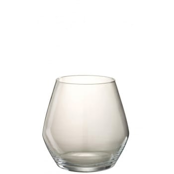 FIONA - Vase verre transparent H23cm