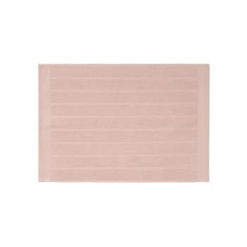 NILO - Alfombra baño algodón egipcio rosa 50x70