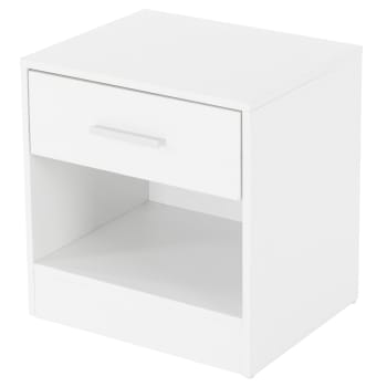 Cassetto portaoggetti MDF blanco 21.3x201,4x96,7cm OLIVER