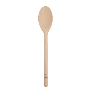 Service_cutlery - Cuillère anglaise 30 cm en bois beige