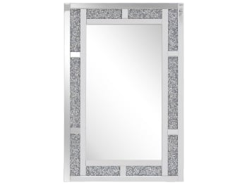 Avrille - Miroir en verre argenté 90x60