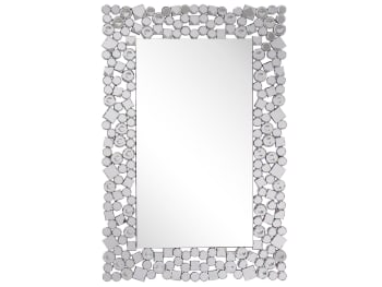 Mernel - Miroir en verre argenté 90x60